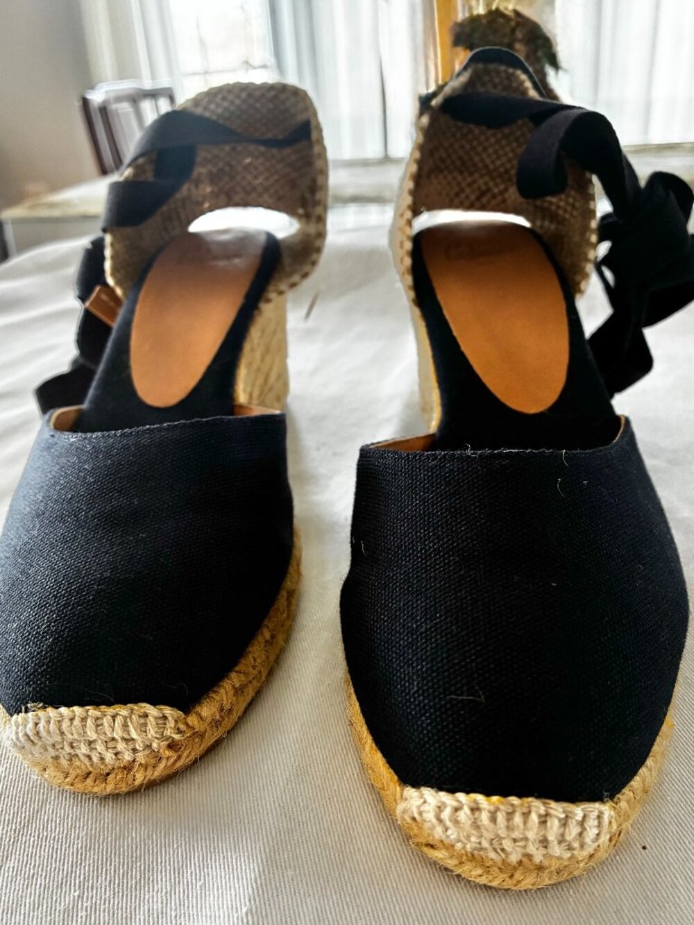 Castañer Navy Blue Espadrilles Size 38 (European)/ 7.5 US